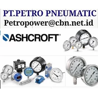 PT PETRO PNEUMATIC ASHCROFT PRESSURE SWITCH & GAUGE